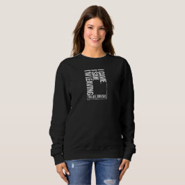 Crewneck Sweatshirt | Witty Anti-Social Top
