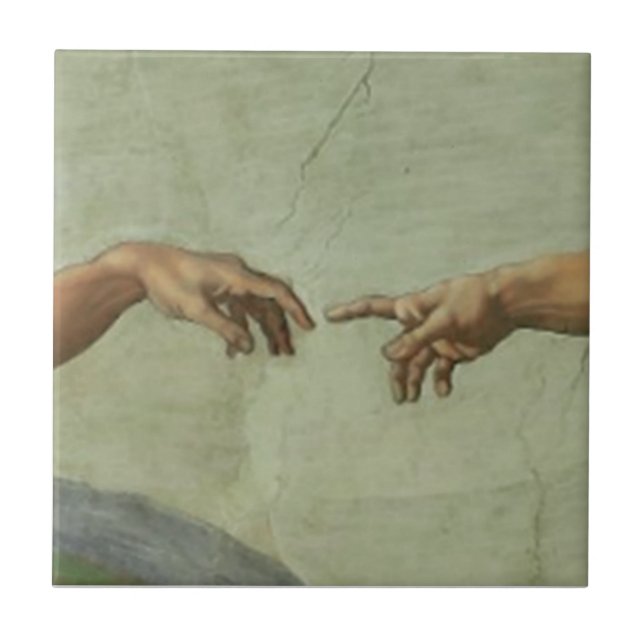 Criação de Adam por Michelangelo (Frente)