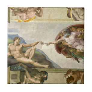 Criação de Adão por Michelangelo (Criação de Adão)