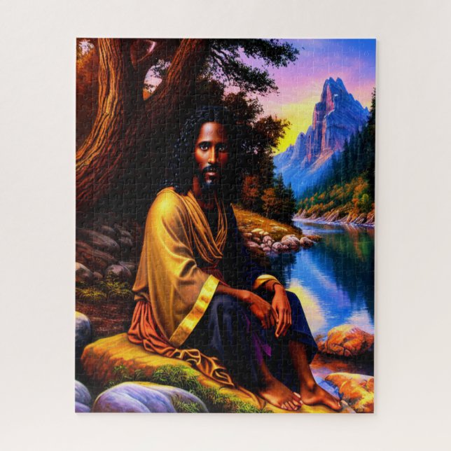 "Criação" Quebra-cabeça de Arte Cristã (Vertical)