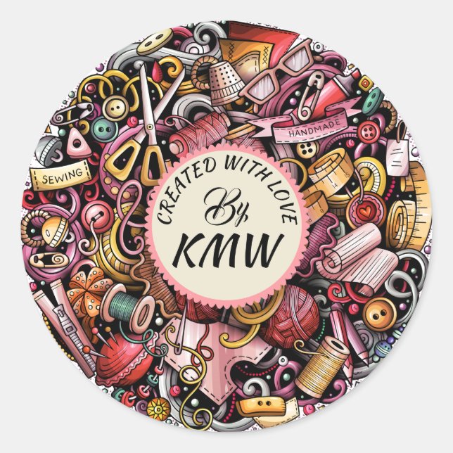 Criado com adesivo de amor (Frente)