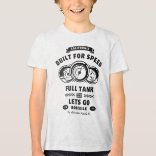 Criado para camiseta rápida, corrida de demônios d