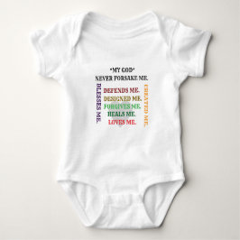 Criado pela coleção de Deus. Camiseta