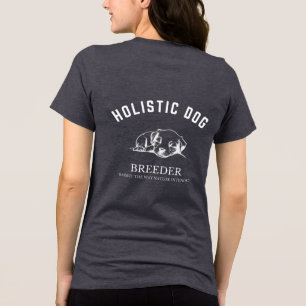 Criador Holístico de Cães - Design Branco feminino