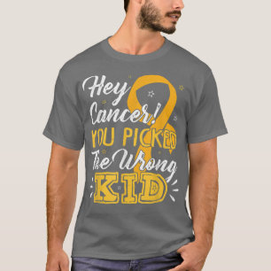 Criança Cancer Camisa De Consciência Sobrevivente
