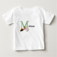 Criança da letra M de Beatrix Potter & camisa