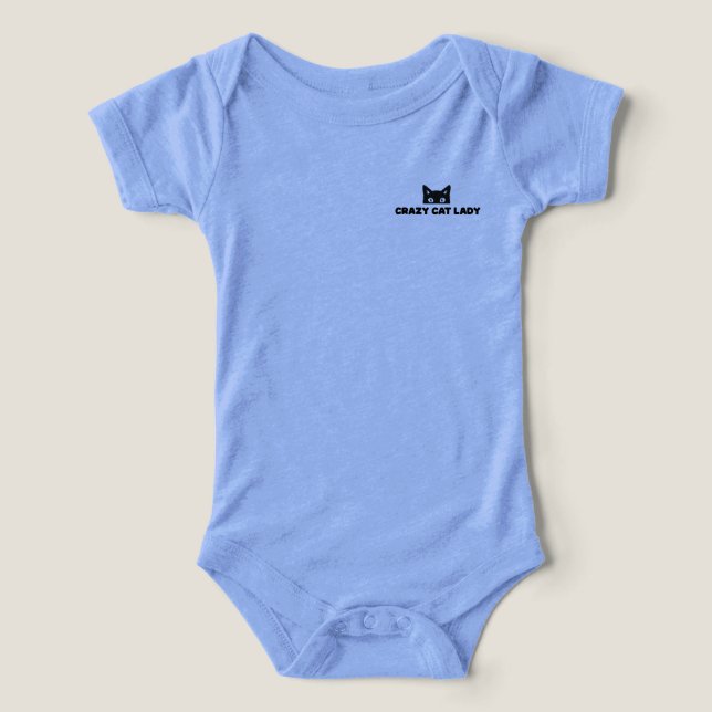 Criança De Gato Louco Com Três Misturas Uma Peça (Design frontal)