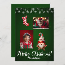 Criança do Natal 7, Feliz Natal! Cartão de Natal