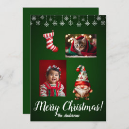 Criança do Natal 7, Feliz Natal! Cartão de Natal