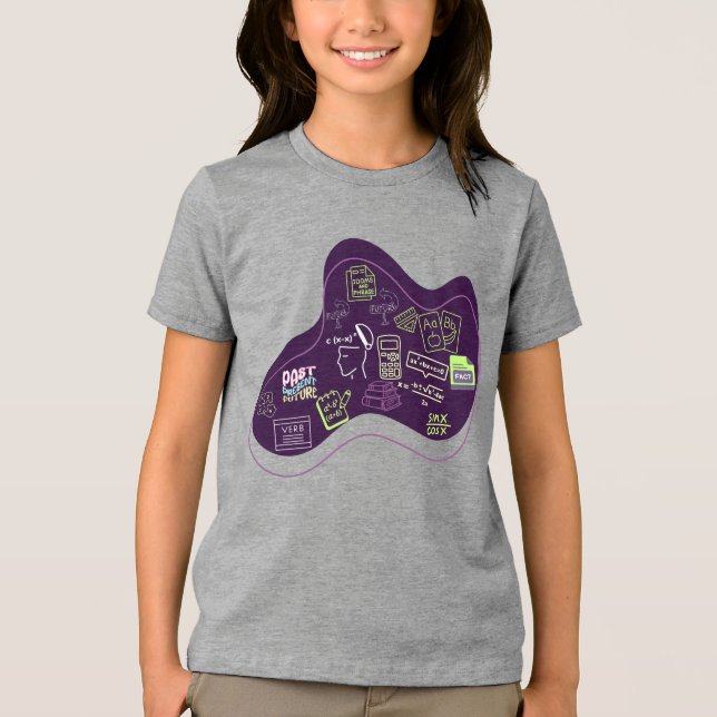 Criança Inteligente Nerd  (Frente)