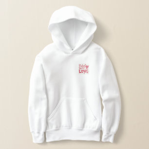Crianças, adorável camiseta Hoodie