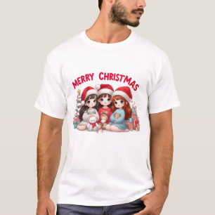 Crianças Bonitas que Te Desejam Uma Camiseta De Na