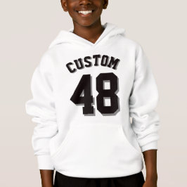 Crianças brancas e pretas| Sports Jersey