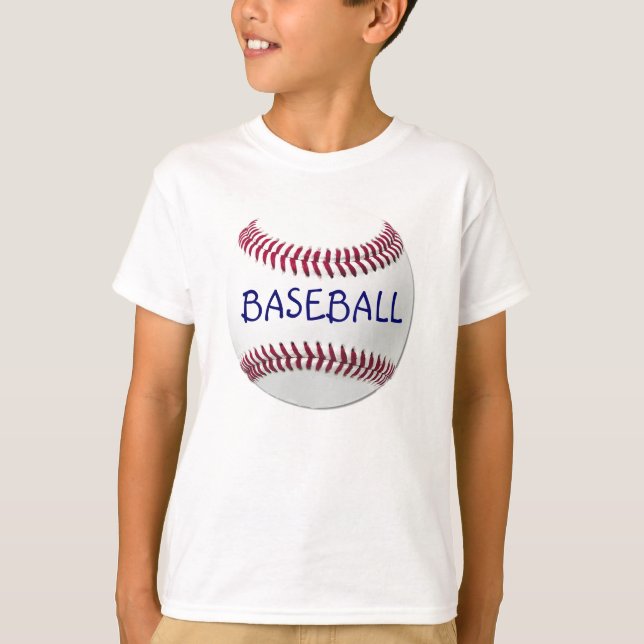 Crianças, Camisa BASEBALL (Frente)