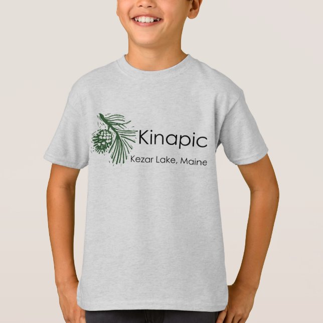 Crianças camiseta básica com "Cousin Crew" atrás (Frente)