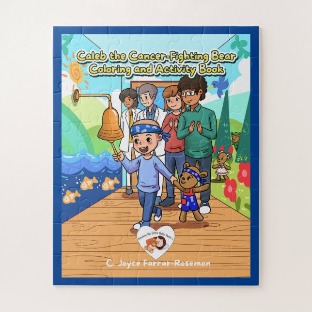 Crianças Cancer 56 Jigseru Quebra-cabeça de Peça d (Vertical)