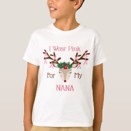 Crianças Cancer de Mama Sensibilização Camisa de N