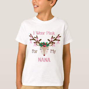Crianças Cancer de Mama Sensibilização Camisa de N