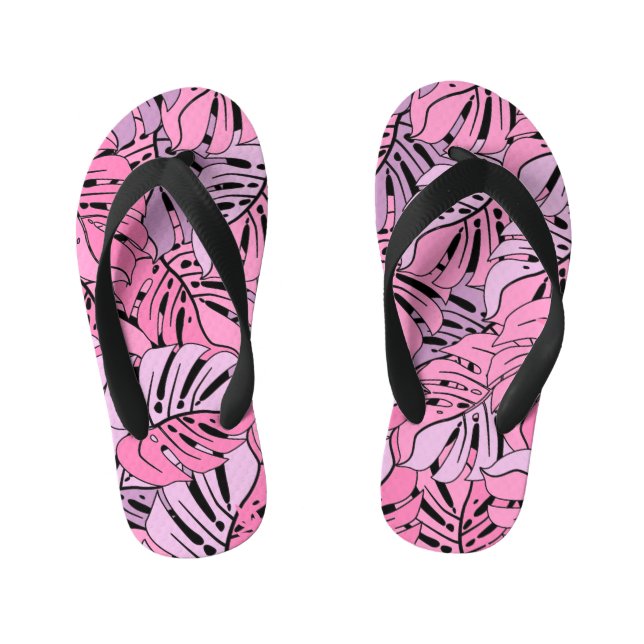 Crianças - Chinelos Tropicais (Pé da cama)