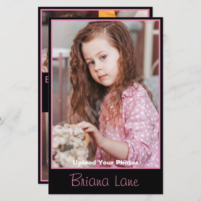 Crianças com Captura de Cabeça do Modelo Comp Zed (Frente/Verso)