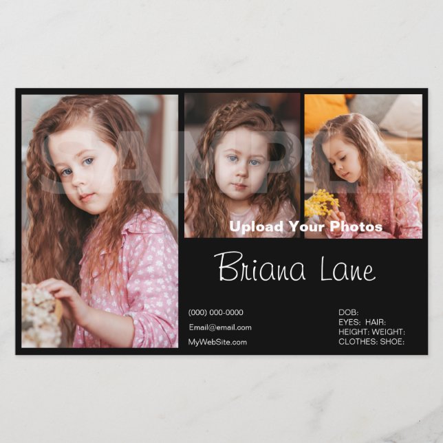 Crianças com Captura de Cabeça do Modelo Comp Zed (Frente)