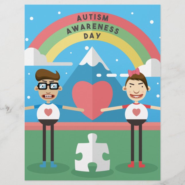 crianças conscientes do autismo (Frente)