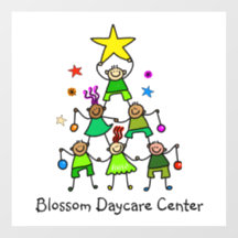 Crianças de Árvores de Natal Personalizadas