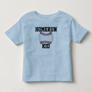 Crianças de basebol Camisa "Homerun Kid" Camisa Es