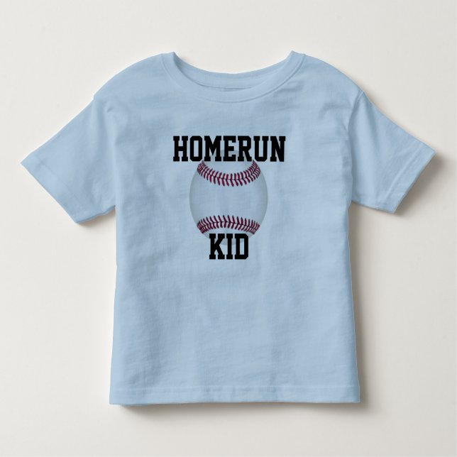 Crianças de basebol Camisa "Homerun Kid" Camisa Es (Frente)