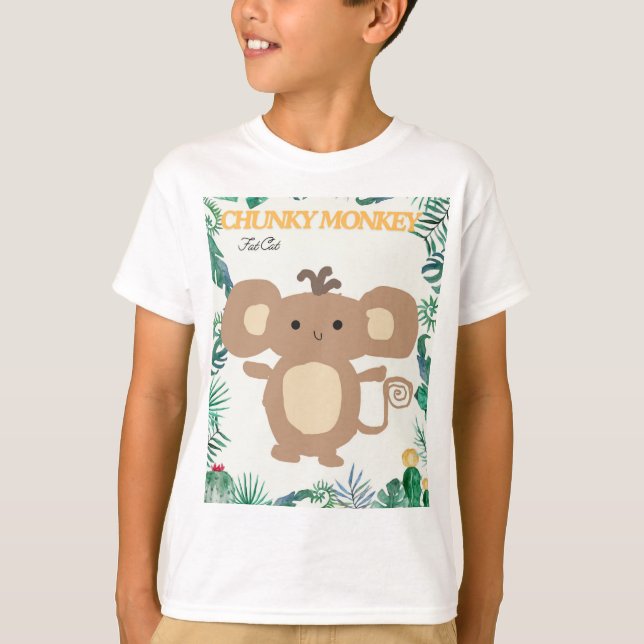 Crianças de camisa de macaco (Frente)