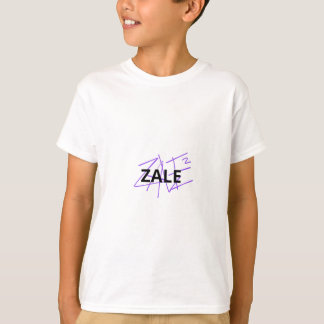Crianças de camiseta Zale logotipo design