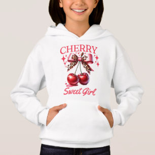 Crianças de cereja e arco rosa