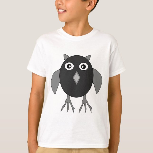 Crianças de Halloween assustadoras e camisetas (Frente)