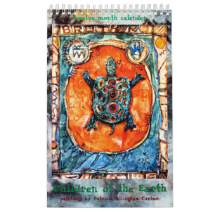 Crianças de PMACarlson do calendário da terra