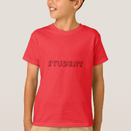 Crianças de Texto Personalizadas Estudantes Camisa