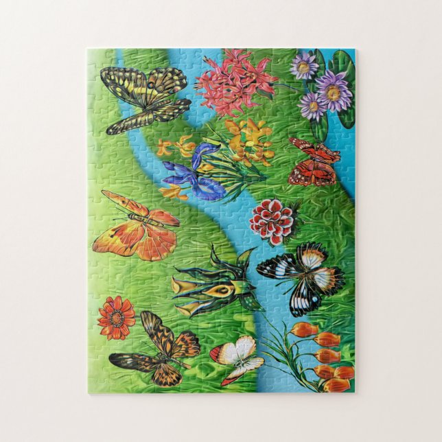 Crianças do Quebra-cabeça de serra Natal (Vertical)