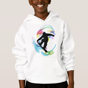 Crianças do Snowboarder