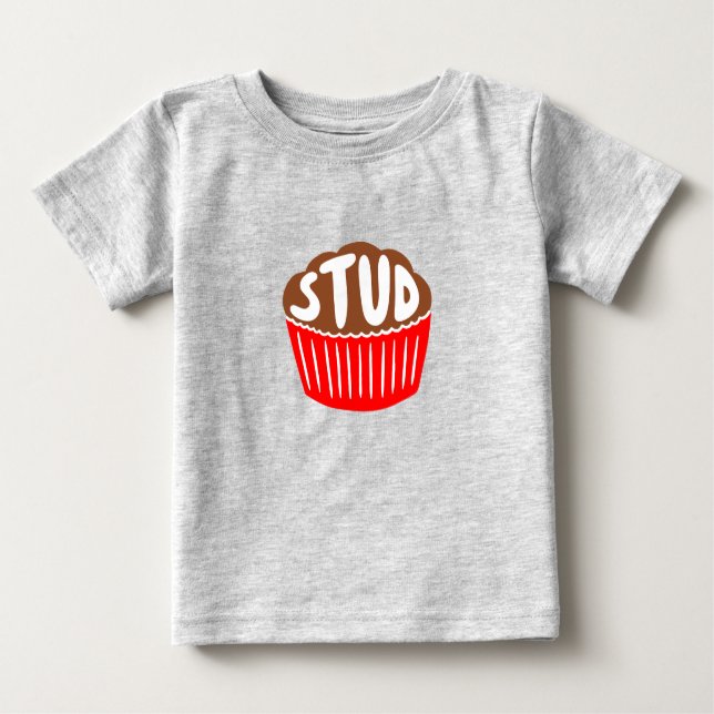 Crianças Encheram Camisa Namorados de Muffin (Frente)