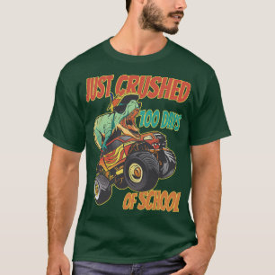 Crianças Eu Esmagava 100 Dias De Camisas De Escola