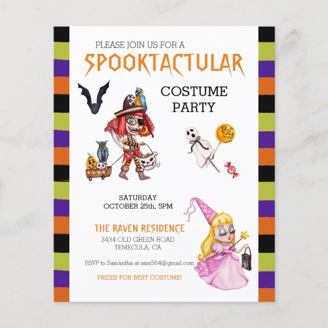 Crianças Festas de Festas de Festas de Halloween T (Frente)