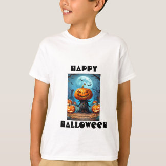 Crianças Fingem Camisa de Bomba do Halloween