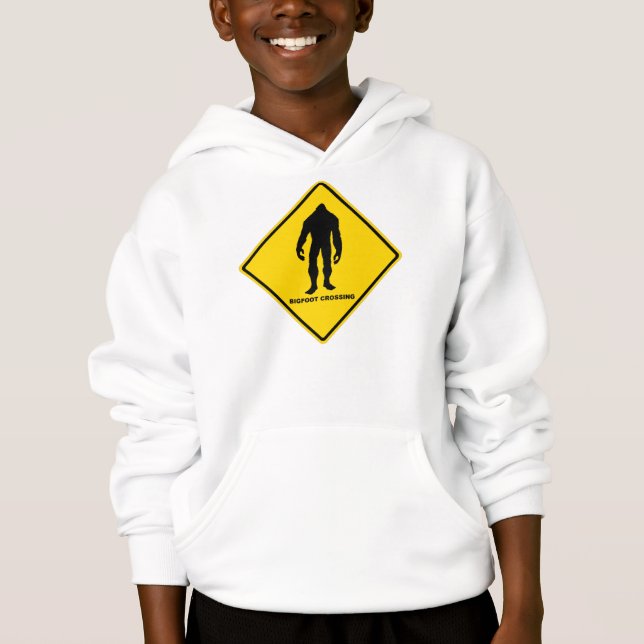 Crianças Hoodie Bigfoot (Frente)