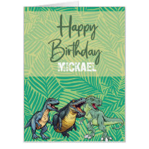 Crianças Jurassic Dino Dinossaur Personalizado Ani