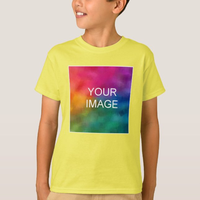Crianças Meninos Camiseta Personalizada Adicionar  (Frente)