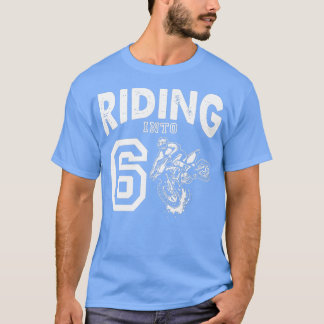 Crianças Motocross 6 anos 6 Bicicleta de Camisa de