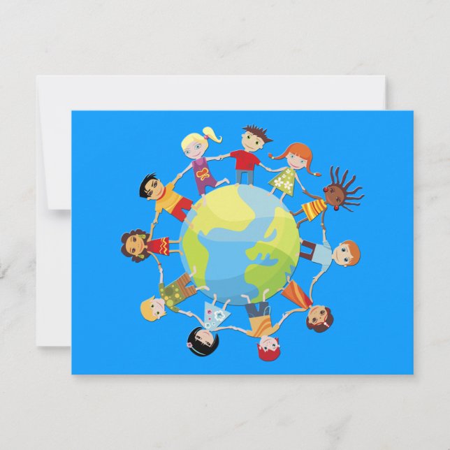 Crianças para a paz mundial (Frente)