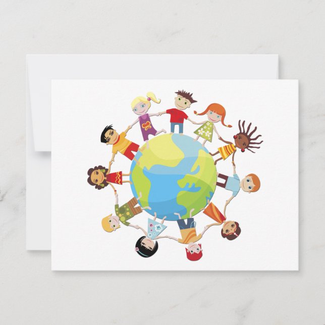 Crianças para a paz mundial (Frente)