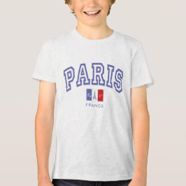 Crianças Paris França Vintage Varsity