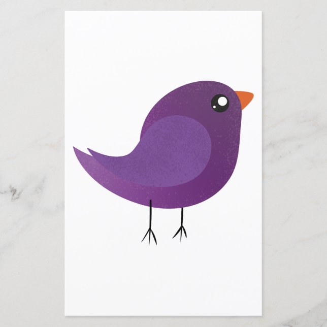 Crianças, passarinho fofo (Frente)