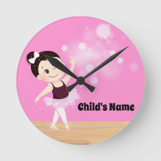 Crianças Personalizadas, Ballerina Rosa, Relógio
